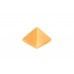 Pyramid in Yellow Jade Confidence and Courage - ii