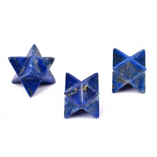 Star Pyramid in Lapis Lazuli Set - of - 3