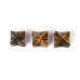 Star Pyramid in Tiger Eye Set of - 3 - 17 - gms - i