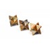 Star Pyramid in Tiger Eye Set of - 3 - 20 - gms - i