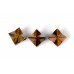 Star Pyramid in Tiger Eye Set of - 3 - 20 - gms - i