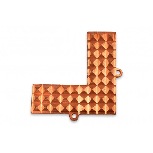 Vastu Angle with 45 Pyramids in Copper