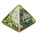 Vastu Pyramid for Desire Fulfillment in Natural Green Jade Gemstone