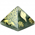 Vastu Pyramid for Fortune in Natural Labradorite Gemstone