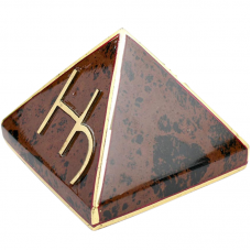 Vastu Pyramid for Health in Natural Red Jasper Pyramid Gemstone