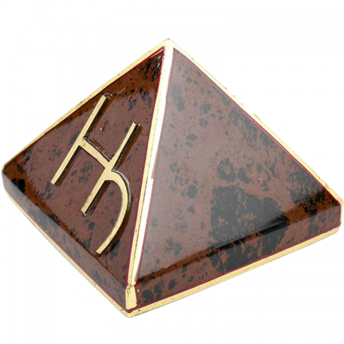 Vastu Pyramid for Health in Natural Red Jasper Pyramid Gemstone