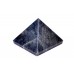 Vastu Pyramid in Natural Blue Jade Gemstone