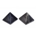 Vastu Pyramid in Natural Blue Jade Gemstone - Set of 2