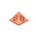 Wisdom Yantra Pyramid in Copper