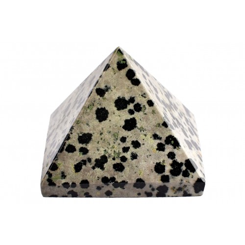 Snowflakes Obsidian Pyramid - 79 - gms